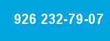 926 232-79-07